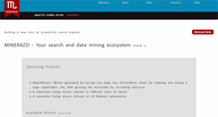 Desktop Screenshot of minerazzi.com